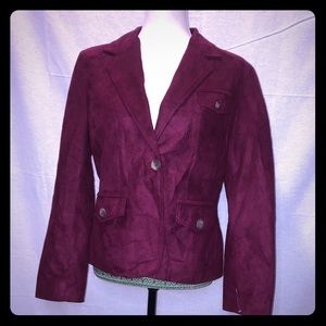 Burgundy Women’s Blazer